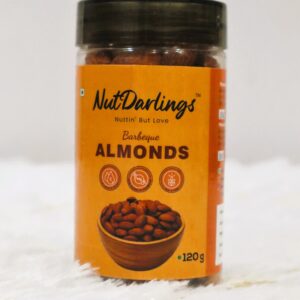 NutDarlings Barbeque Almond 120grams Jar